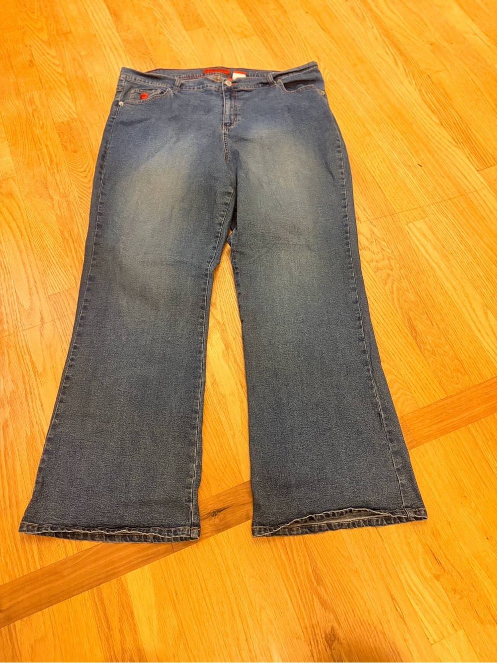 Women's Size 22 "BKE" Wide Leg Jeans in Blue Wash GUC